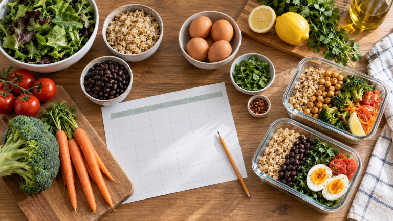 Meal Planning for Beginners: Save Time and Waste Less